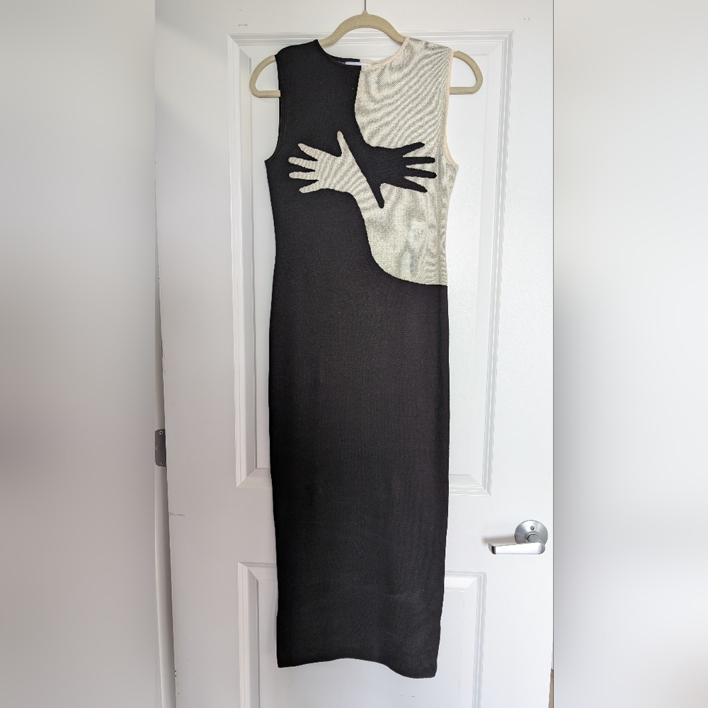 Another Girl Sleeveless Midi Dress